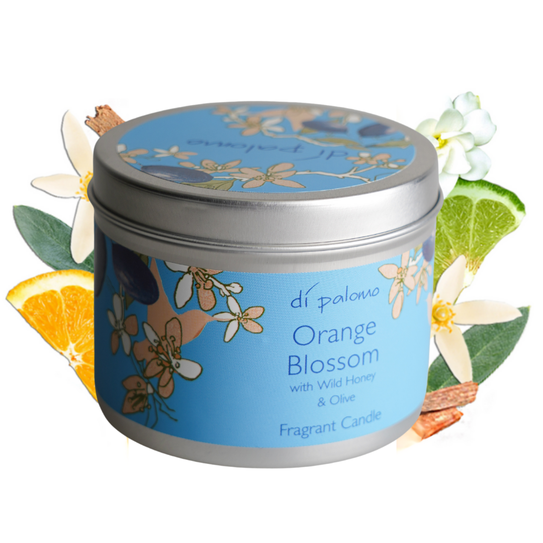 Fragrant Tin Candle - Orange Blossom - 200g