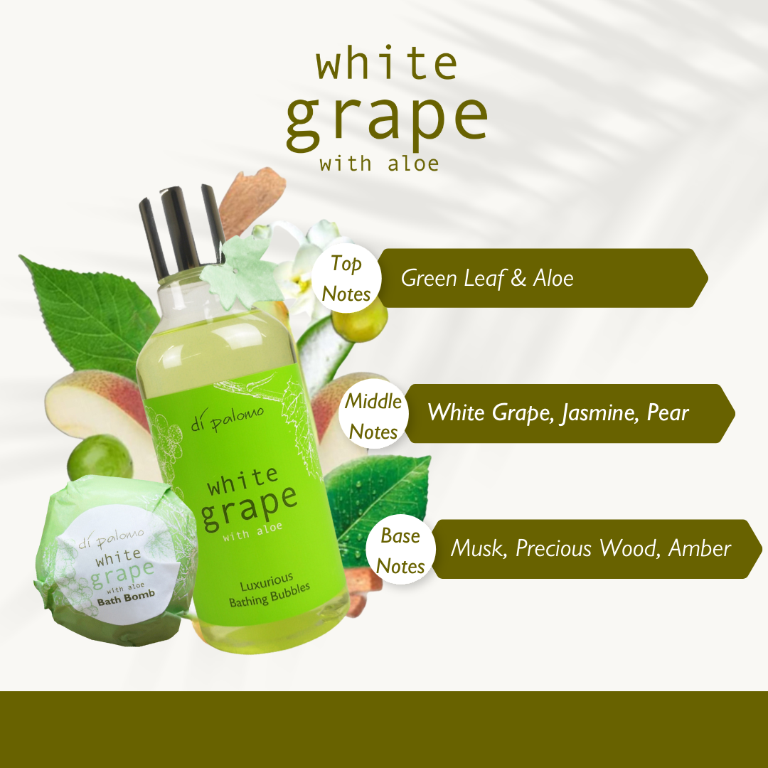Indulgent Luxury Bathing Collection - White Grape