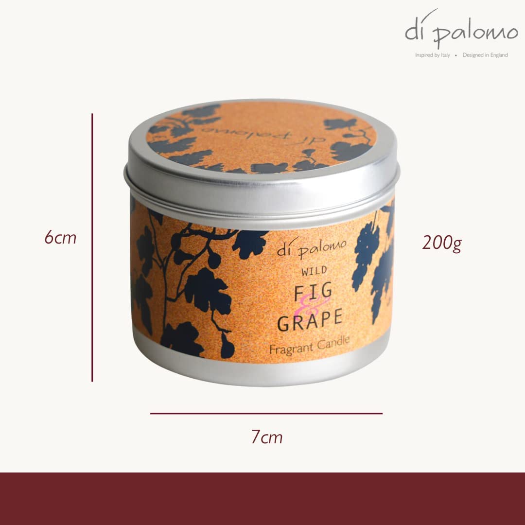 Fragrant Tin Candle - Wild Fig & Grape - 200g