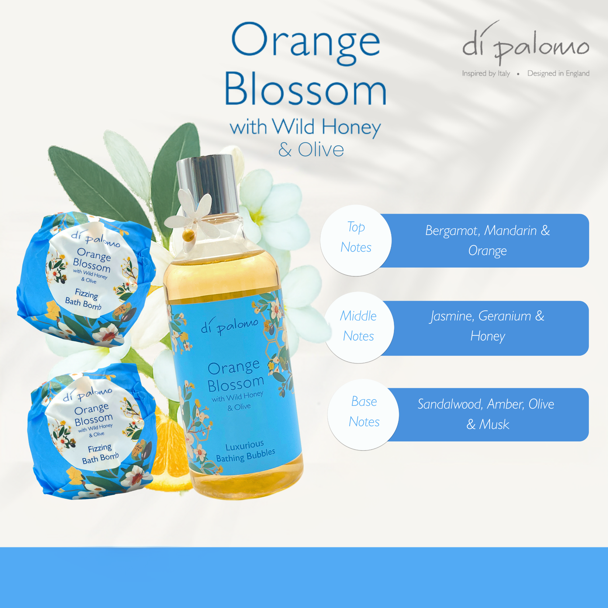 Indulgent Luxury Bathing Collection - Orange Blossom