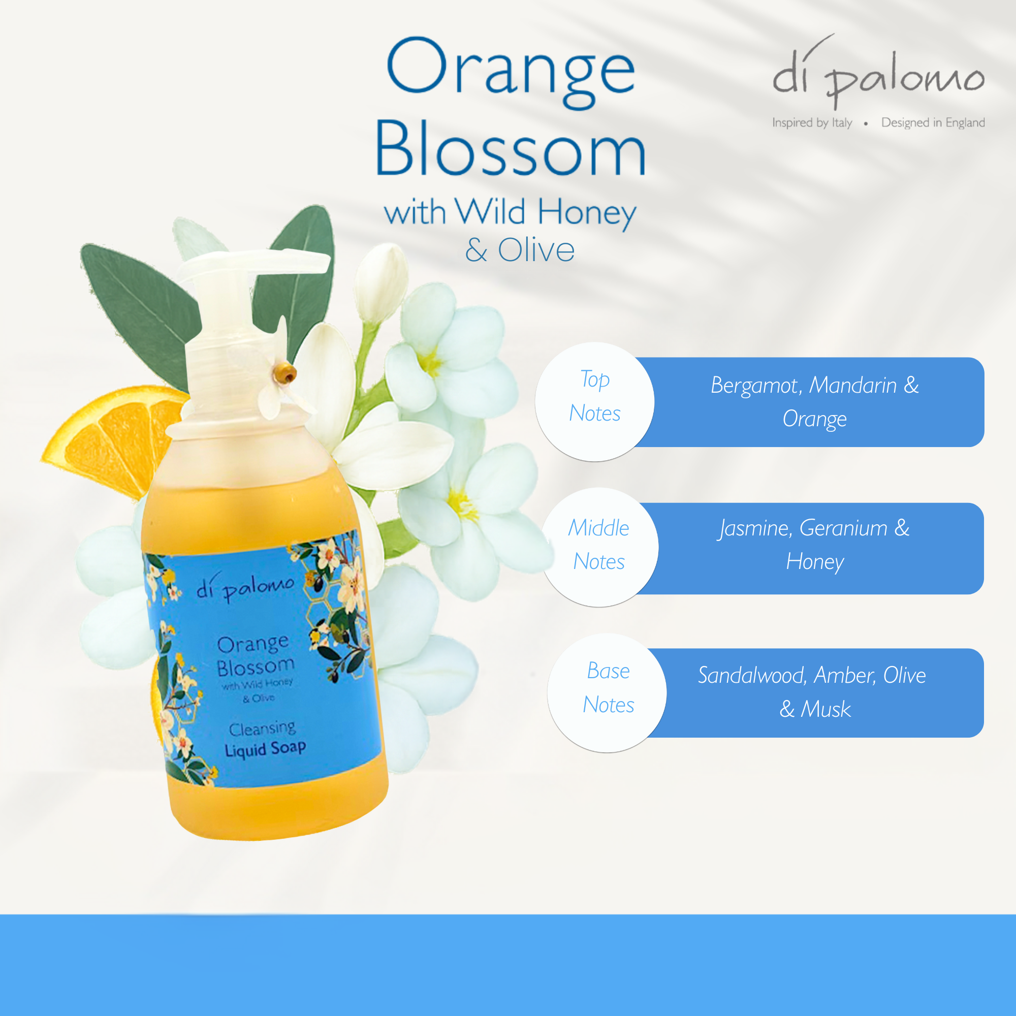 Liquid Soap - Orange Blossom - 240ml