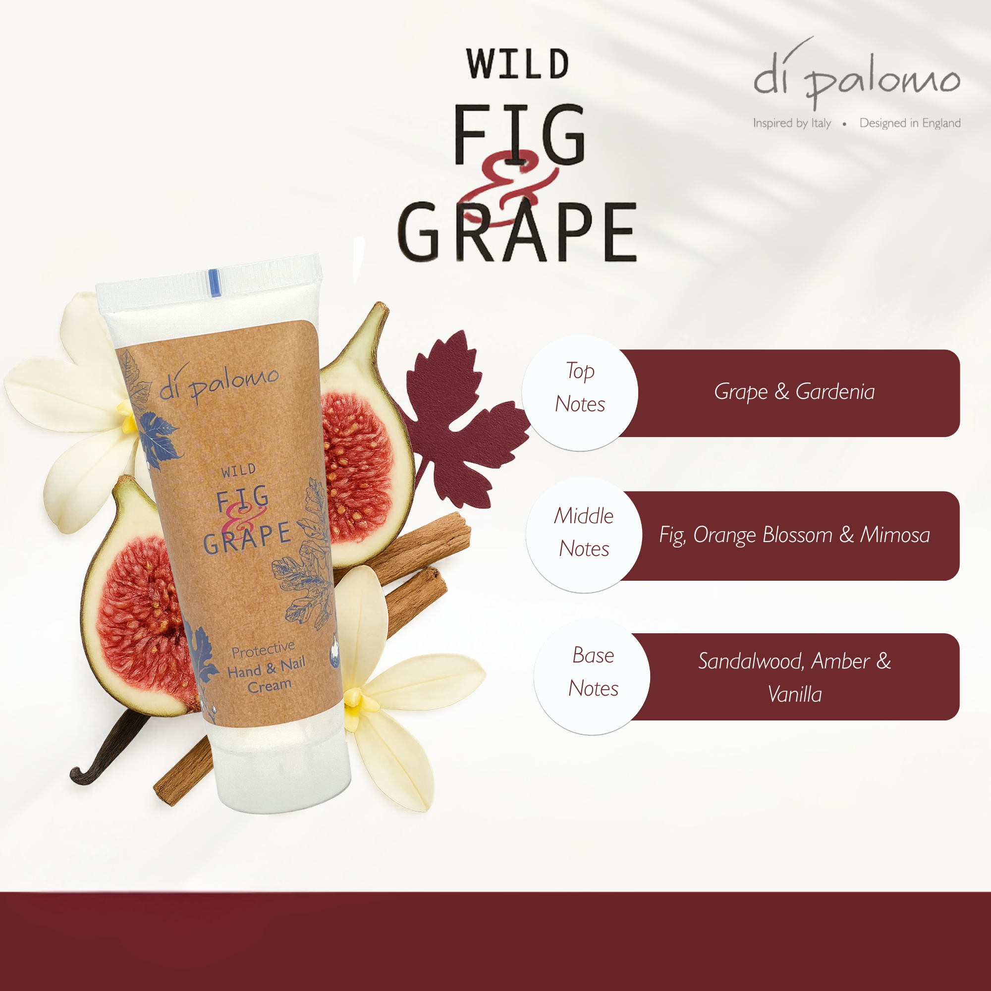 Hand & Nail Cream - Wild Fig & Grape - 75ml