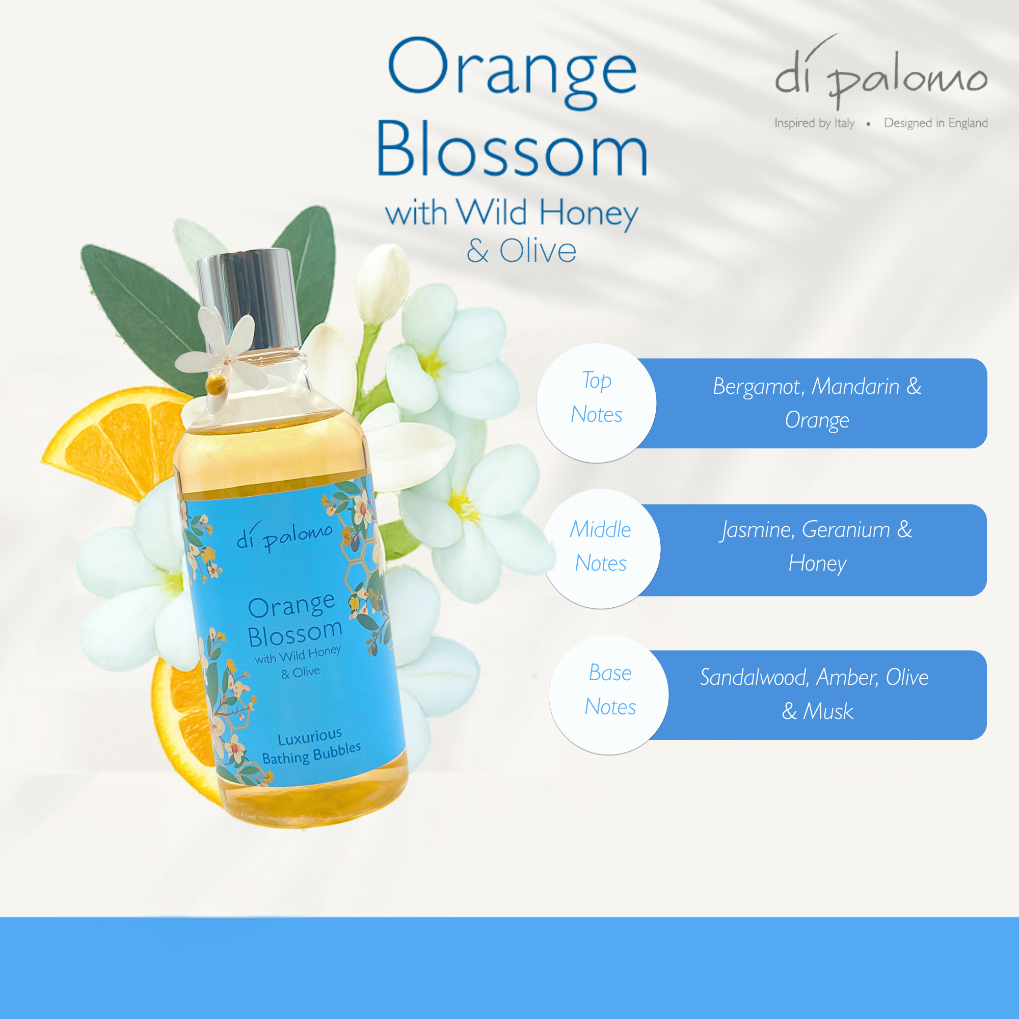 Bathing Bubbles - Orange Blossom - 300ml