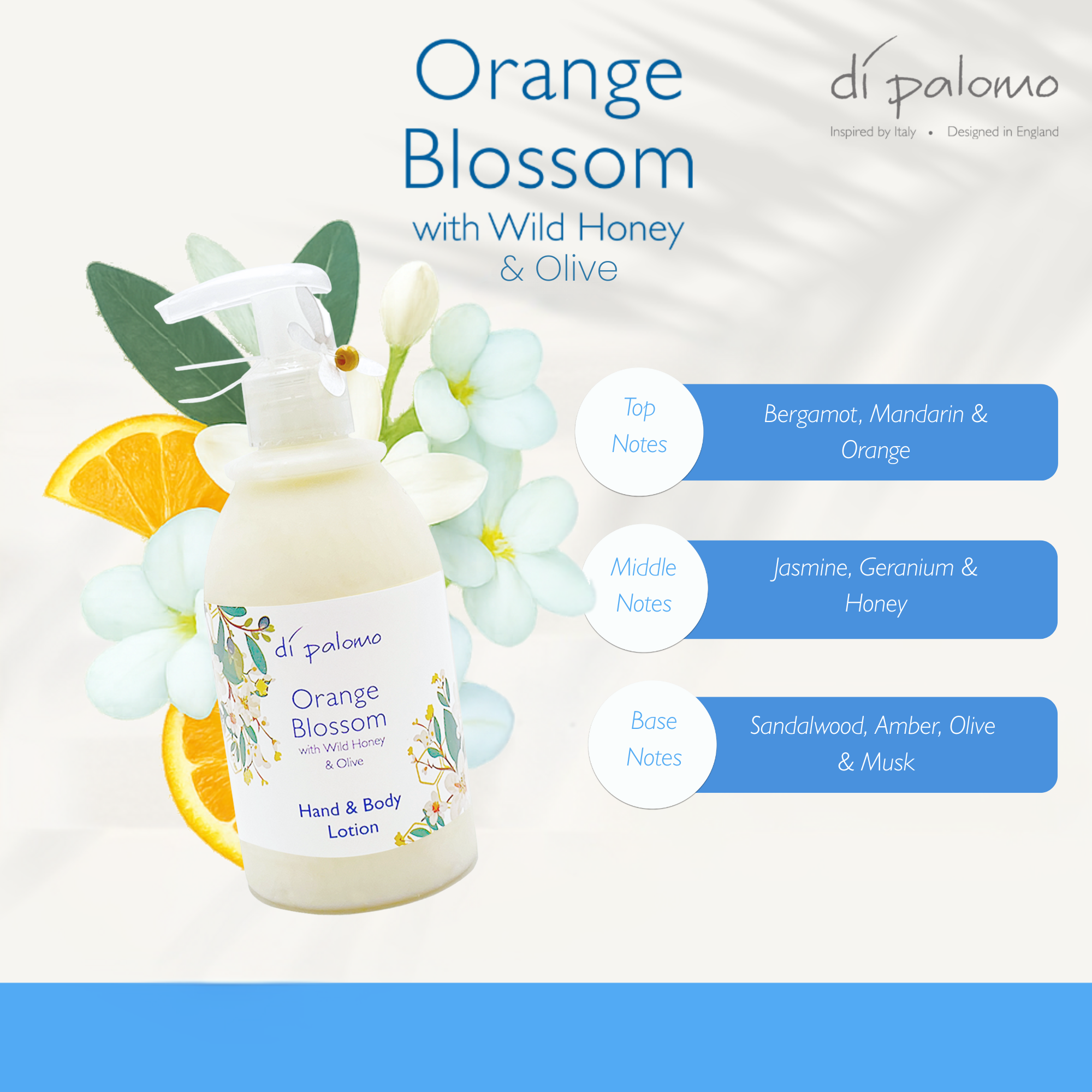 Hand & Body Lotion - Orange Blossom - 240ml