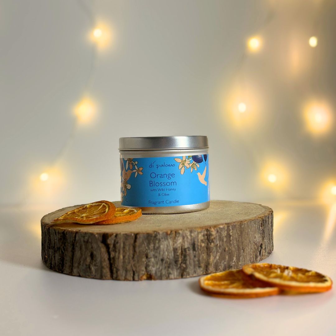 Fragrant Tin Candle - Orange Blossom - 200g