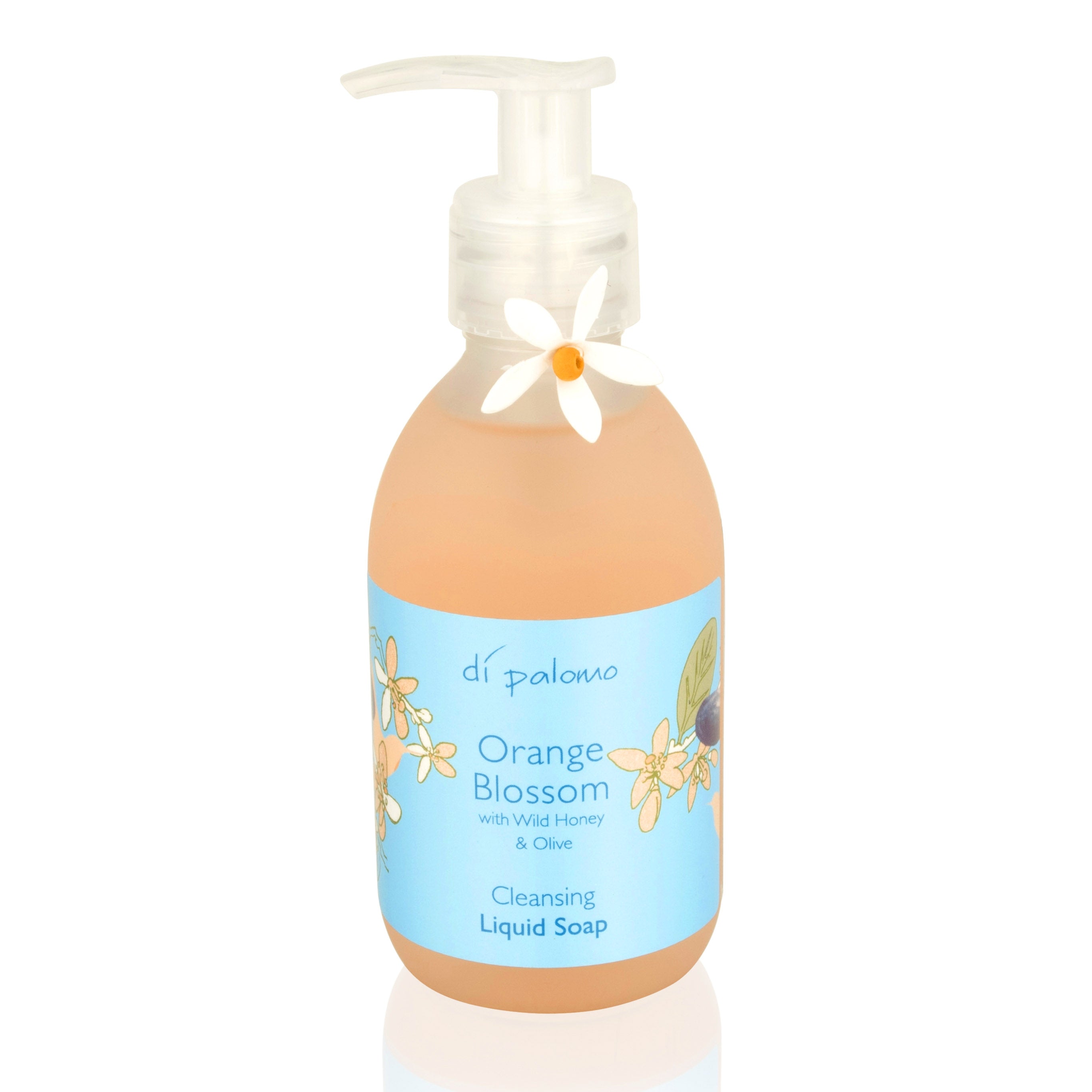 A luxurious, antibacterial hand wash, containing the finest ingredients to cleanse and refresh your hands. Fragranced with Orange Blossom to complement our Protective Hand & Nail Cream.