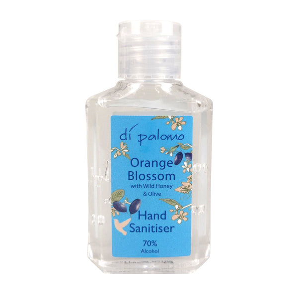 The perfect companion on the Go... Small and compact to fit in pockets and handbags, our Orange Blossom Hand Sanitiser is now a must have for any trip.It’s important to be able to sanitise on the go now, our formula can deliver the cleansing your hands need during busy days while the addition of aloe will moisturise and keep your skin from feeling dry.A must have for home life, work and trips out with friends.