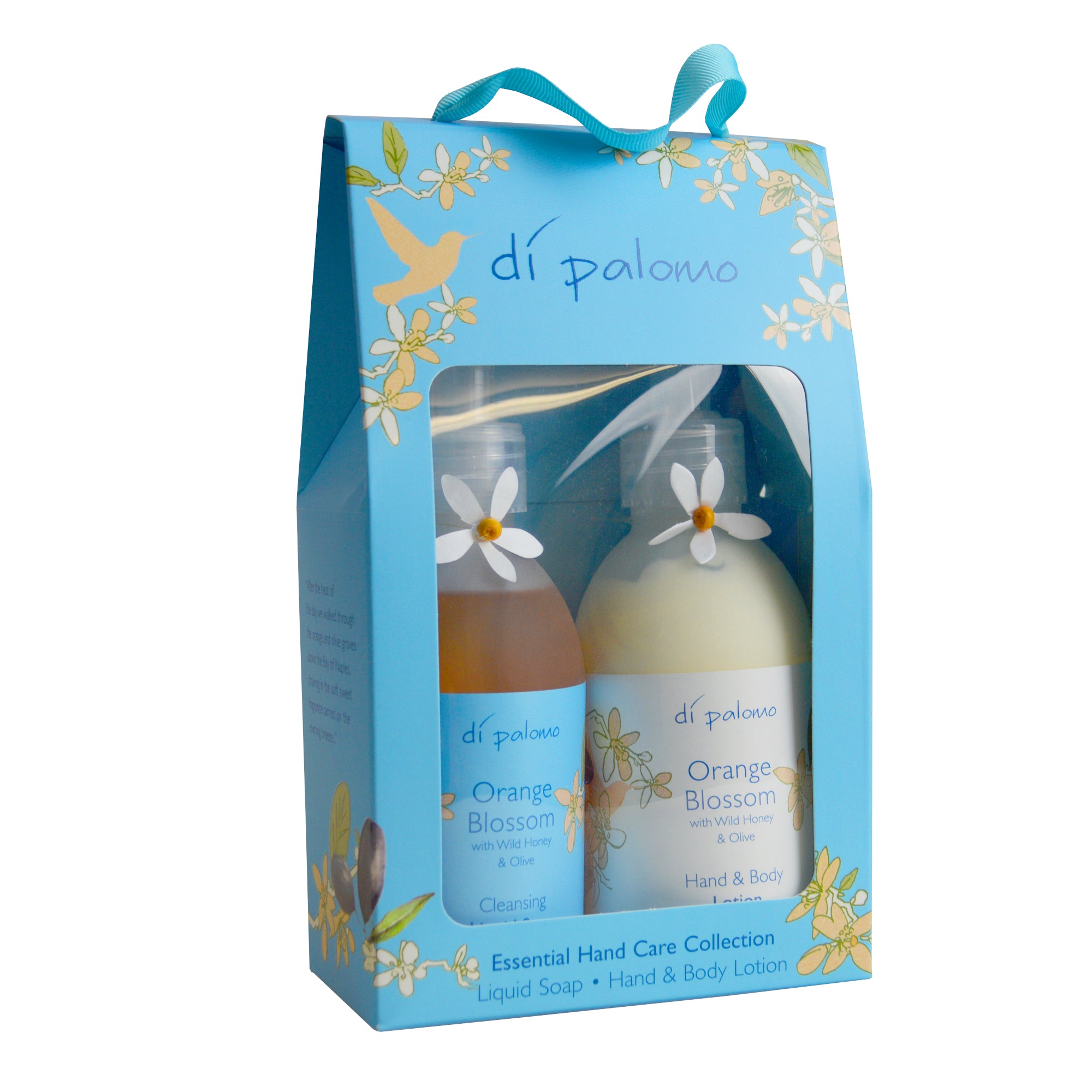 A Magical mix of our Orange Blossom Liquid Soap and luxurious Hand & Body Lotion.