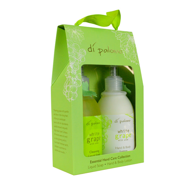 A Magical mix of our White Grape Liquid Soap and luxurious Hand & Body Lotion.